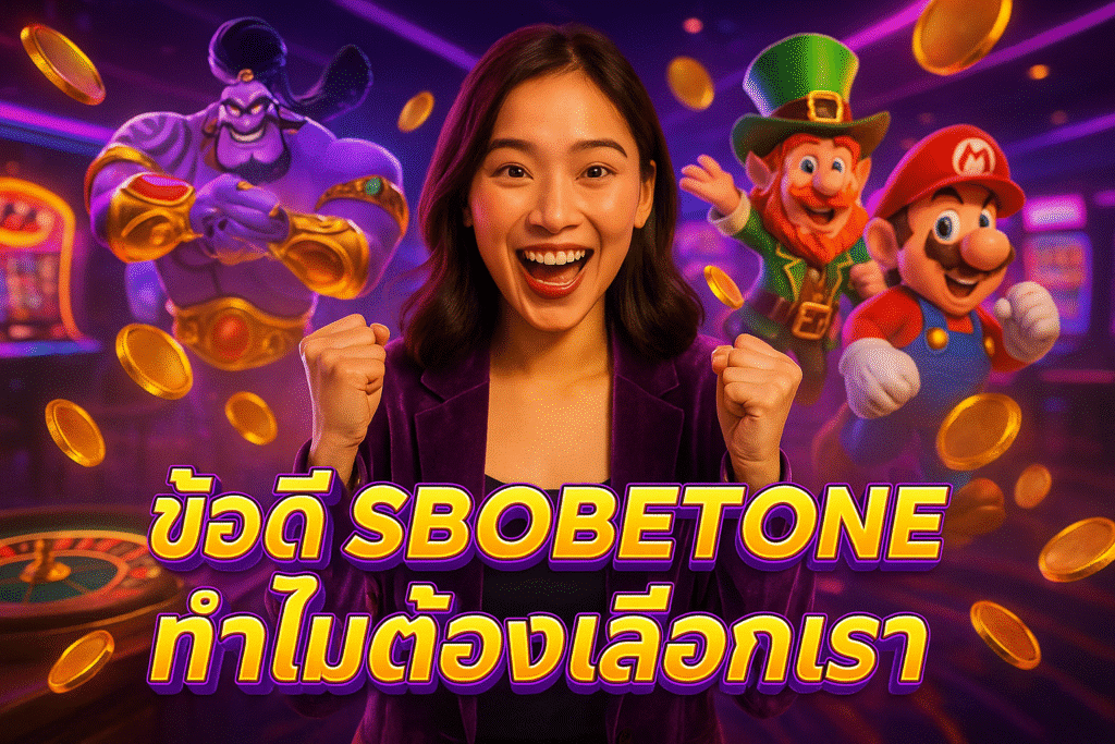 ข้อดี SBOBETONE ทำไมต้องเลือกเรา