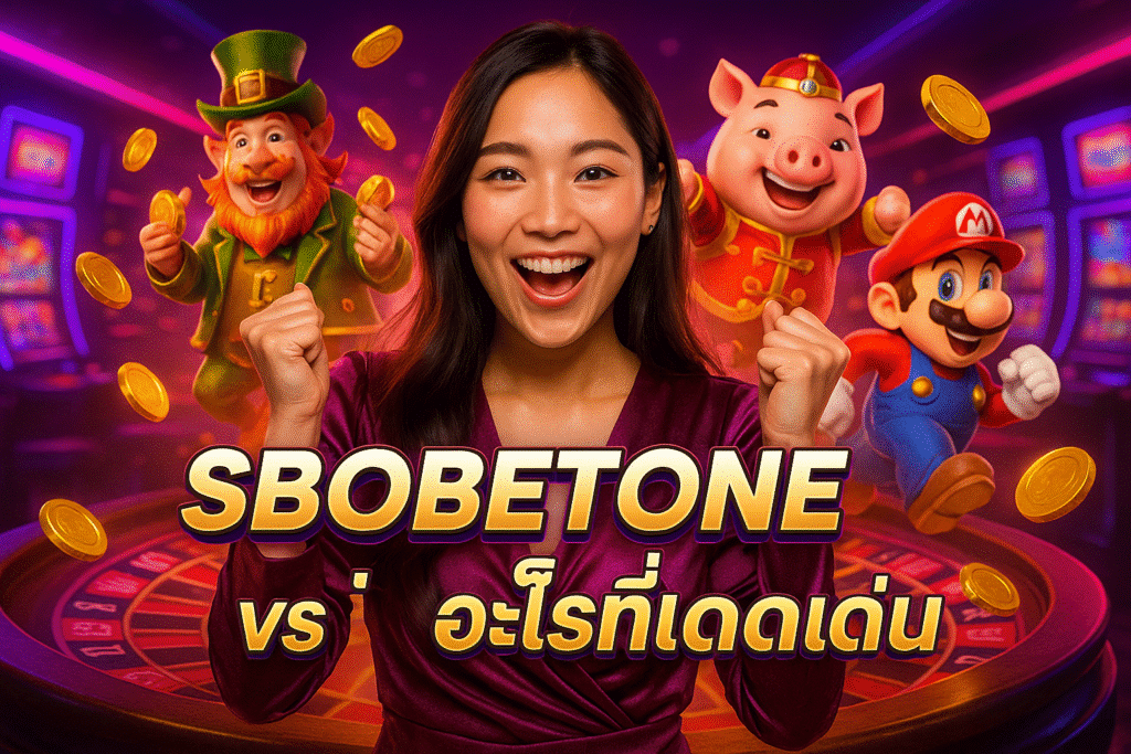 SBOBETONE vs เว็บอื่น อะไรที่โดดเด่น