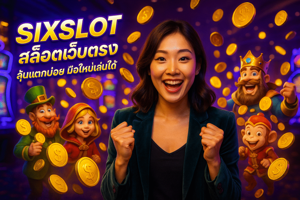 SIXSLOT สล็อตเว็บตรง ลุ้นแตกบ่อย มือใหม่เล่นได้